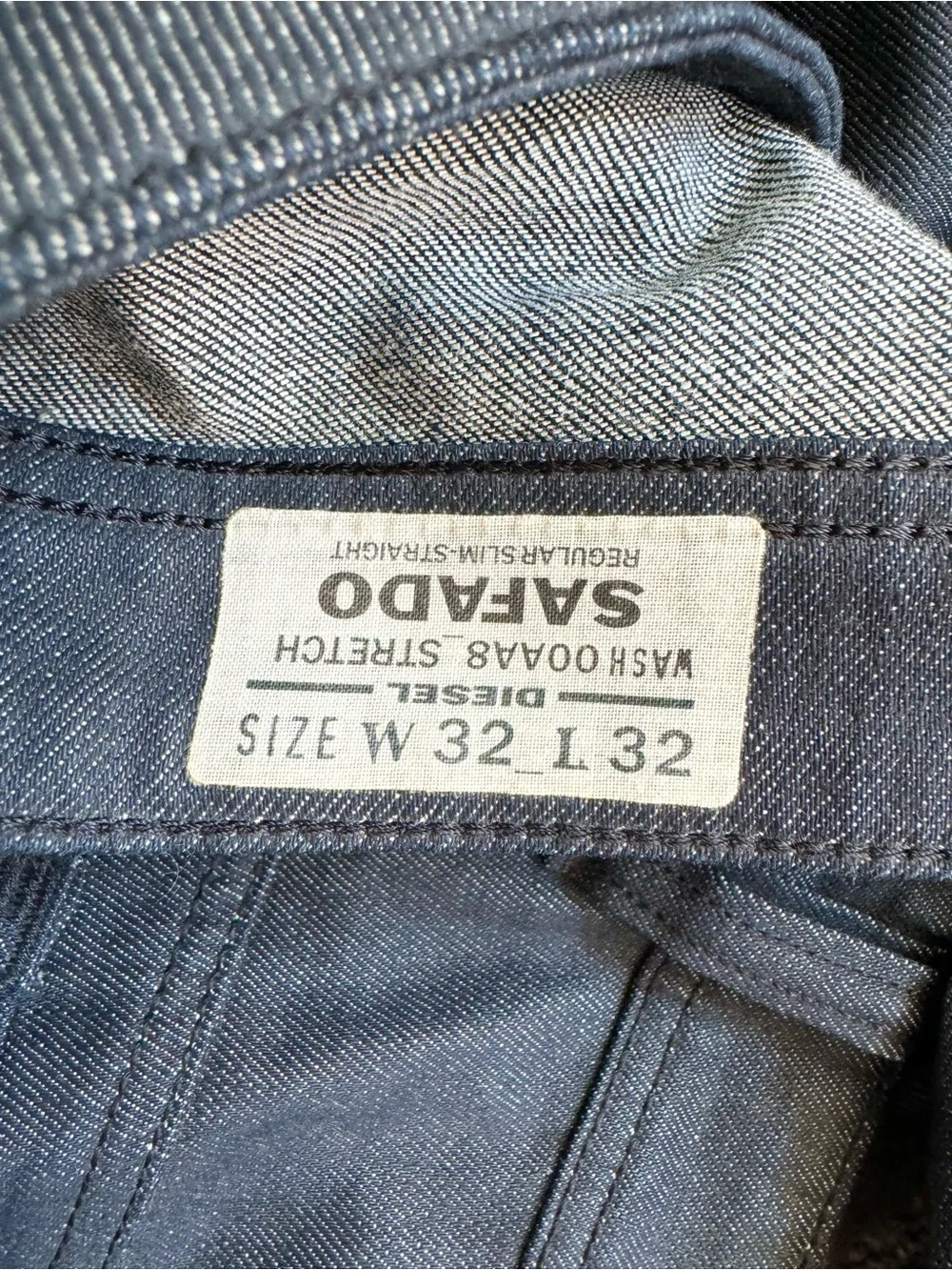 Diesel Safado men’s jeans 32x32